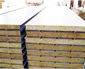 巖棉夾芯板彩鋼板
